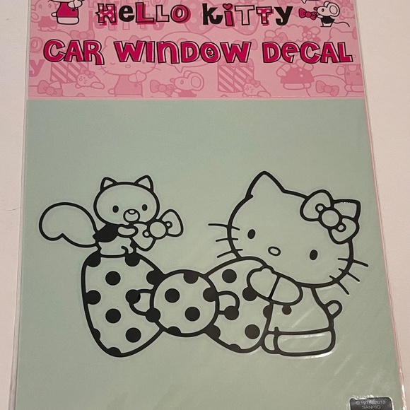 Sanrio Art Sanrio Hello Kitty Car Window Decal Poshmark
